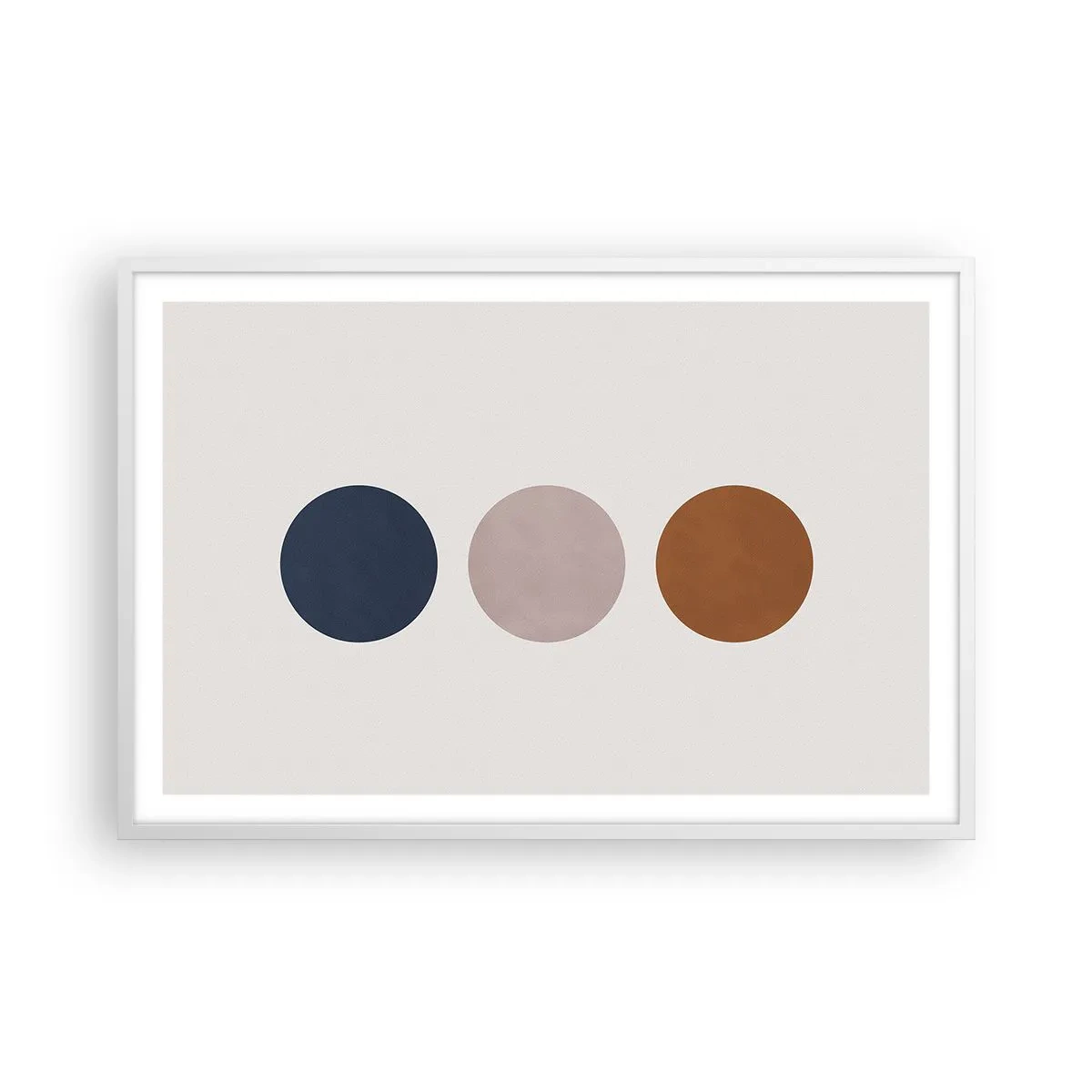 Poster in einem weißen Rahmen - Ein Symbol für Exzellenz - 91x61 cm