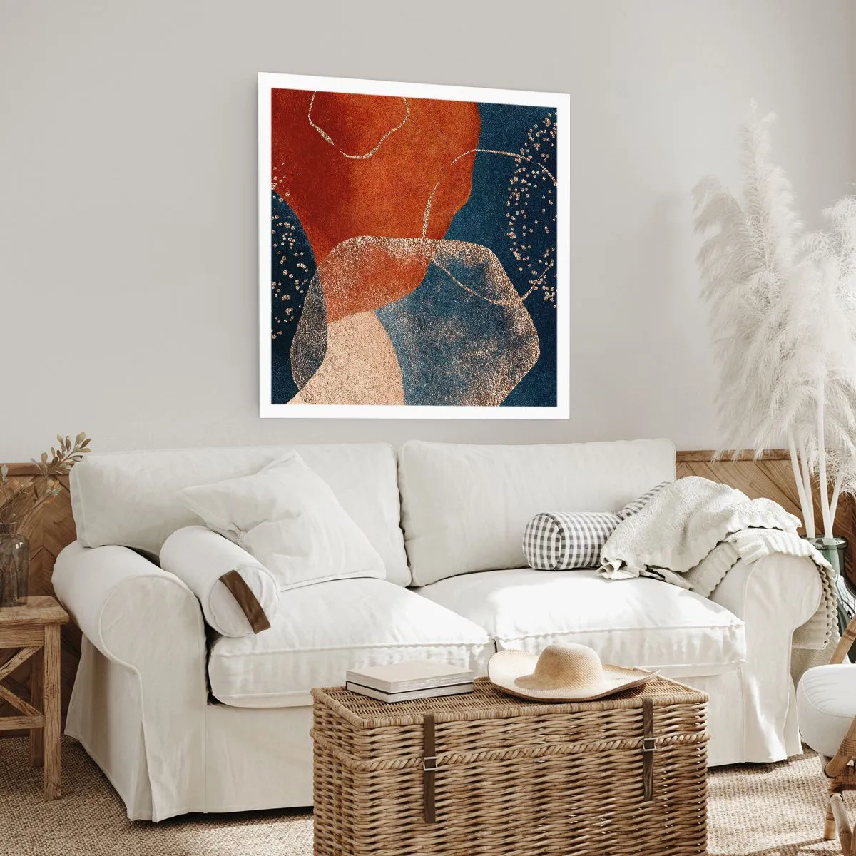 Poster - Die Leichtigkeit des Seins - 60x60 cm