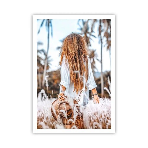 Poster - Geboren aus Grasflaum - 70x100 cm