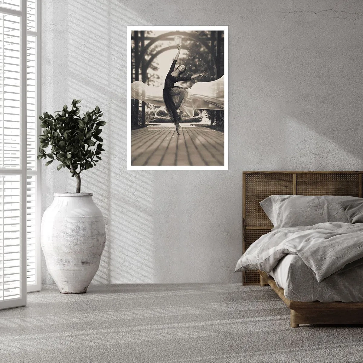 Poster - Der Tanz des Gartengeistes - 30x40 cm
