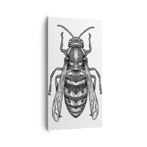 Bild auf Leinwand - Leinwandbild - Von einem Insektenplaneten - 65x120 cm