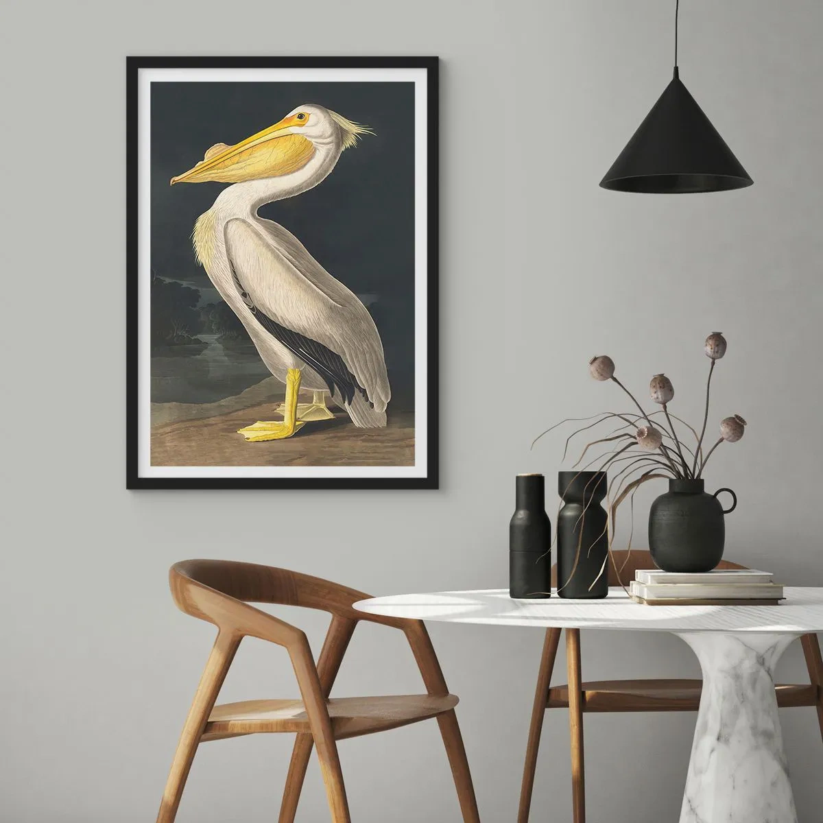 Poster in einem schwarzem Rahmen - Voller Stolz - 30x40 cm