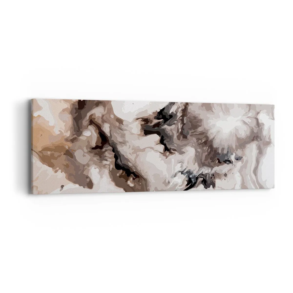 Bild auf Leinwand - Leinwandbild - Die Geburt einer Galaxie - 90x30 cm