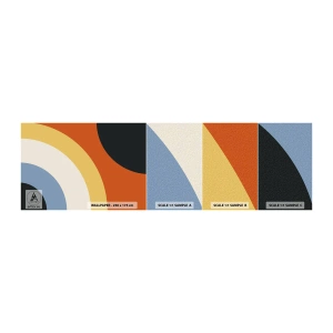 Fototapetenmuster Standard Eco - Zu mir selbst - Abstraktion, Stück, Moderne Kunst - 100x30 cm