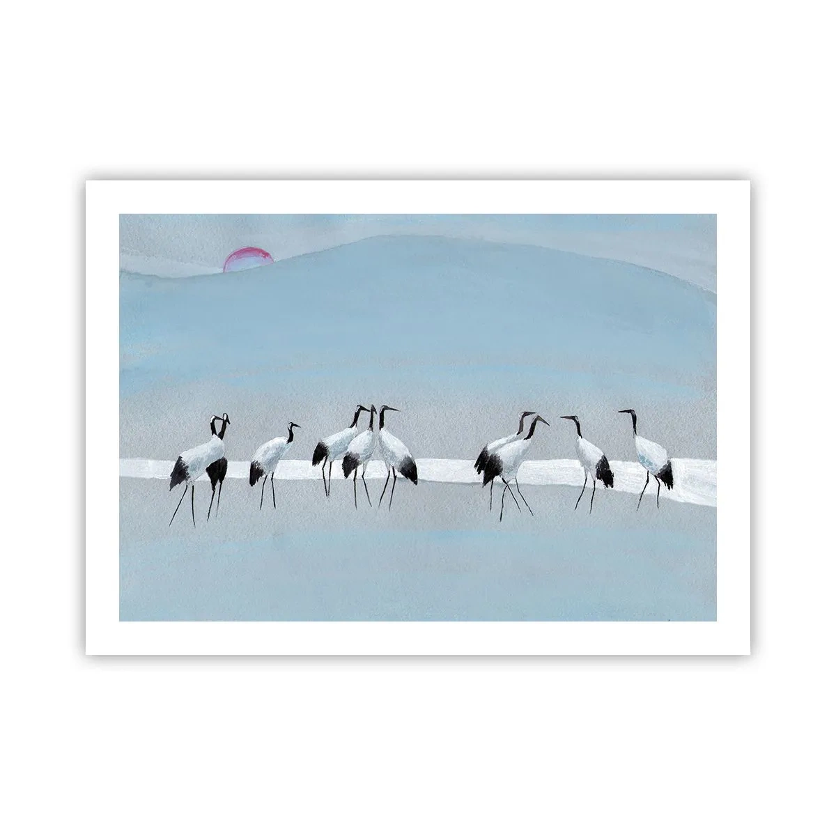 Poster - Nach einem heißen Tag - 70x50 cm