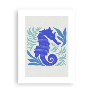 Poster - Auf einer Unterwasserwiese - 30x40 cm