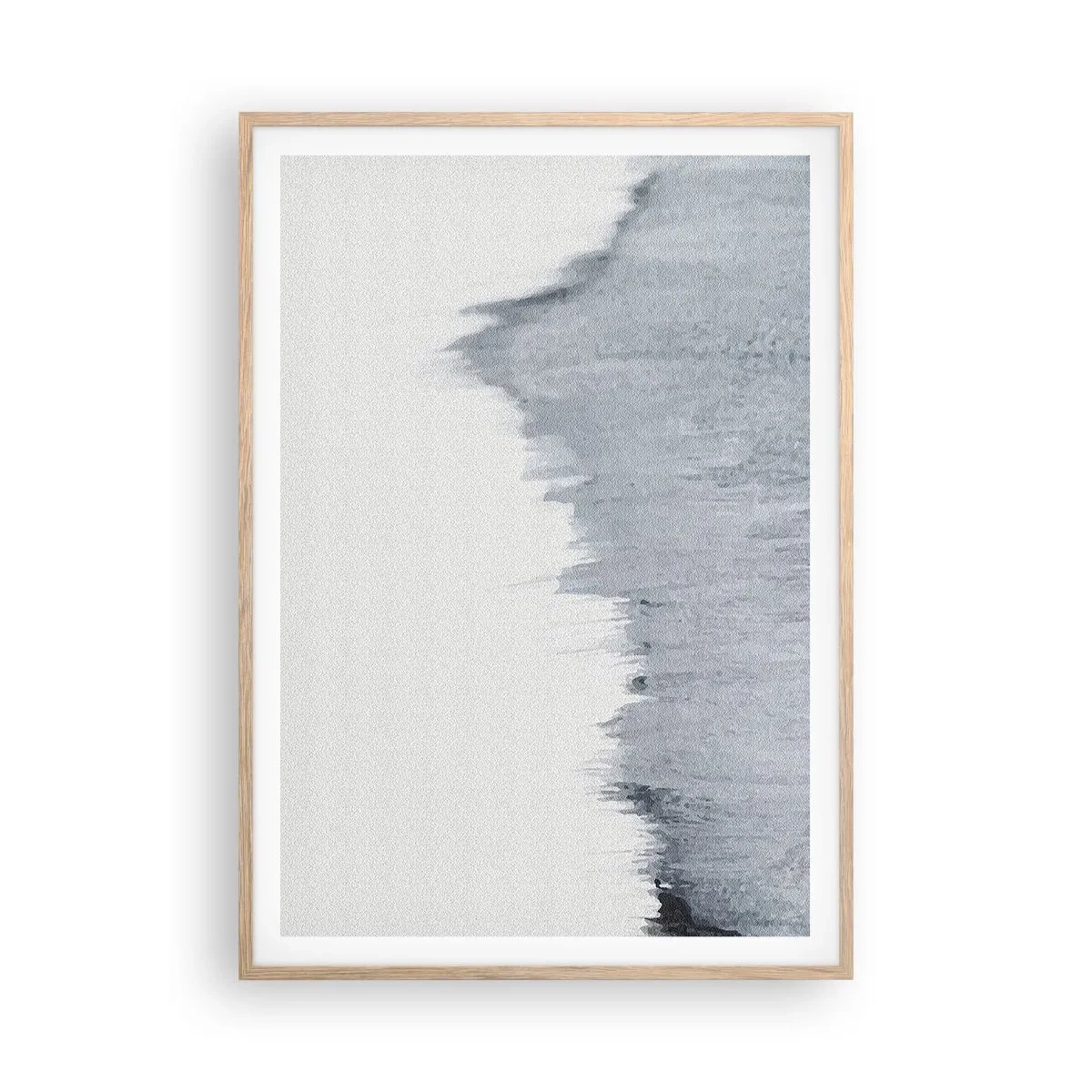 Poster in einem Rahmen aus heller Eiche - Mysteriöse Aufzeichnung - 70x100 cm