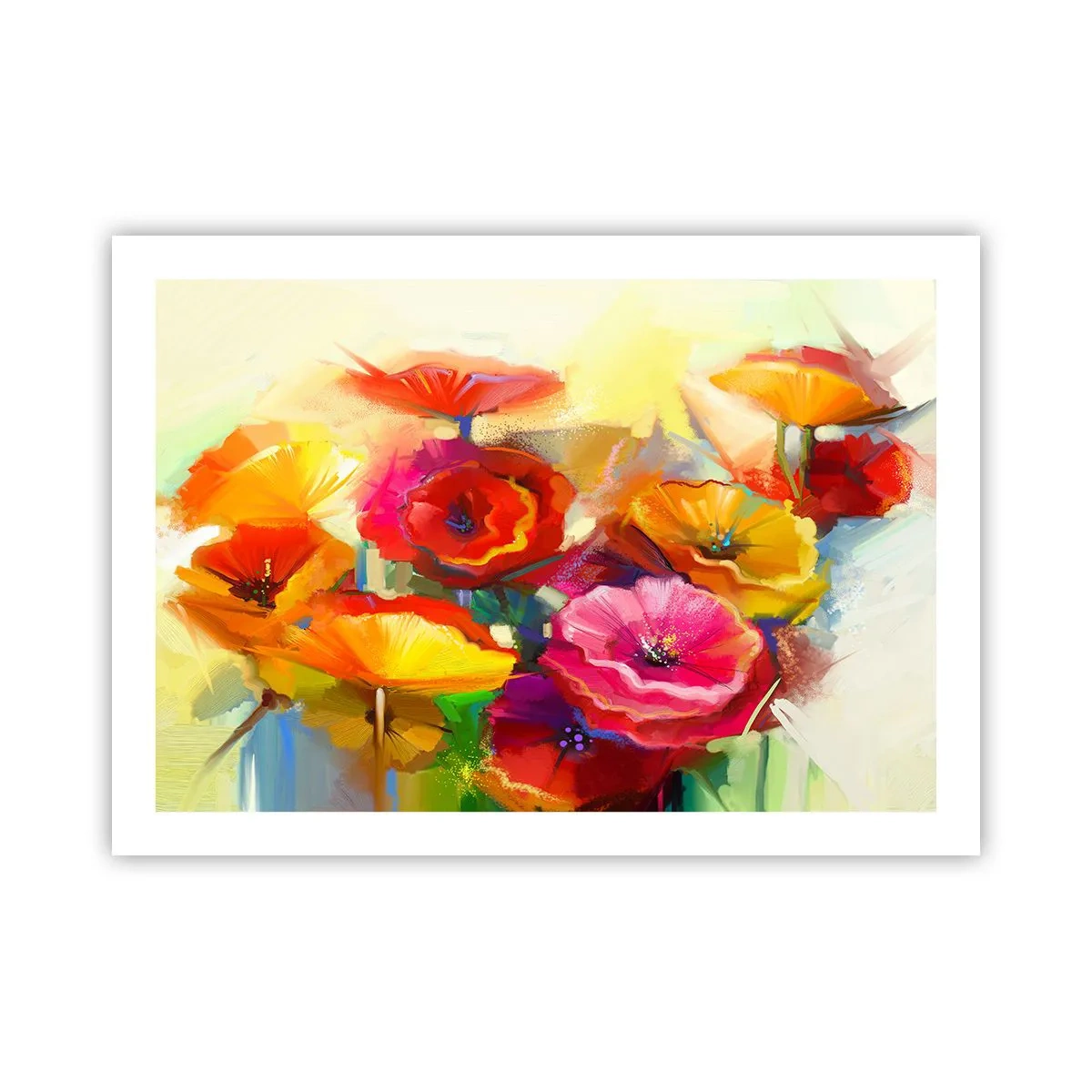 Poster - Nicht nur rot - 70x50 cm