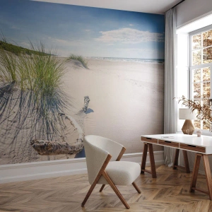 Maßgeschneiderte Fototapete Premium Sand - Der schönste Strand? Ostsee-Strand - Meer, Strand, Düne