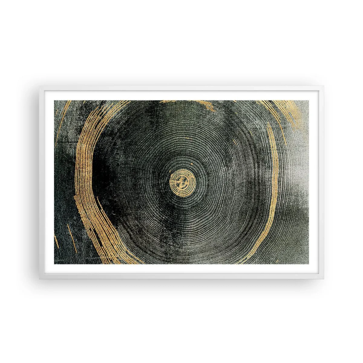 Poster in einem weißen Rahmen - Veränderung und Beständigkeit - 91x61 cm