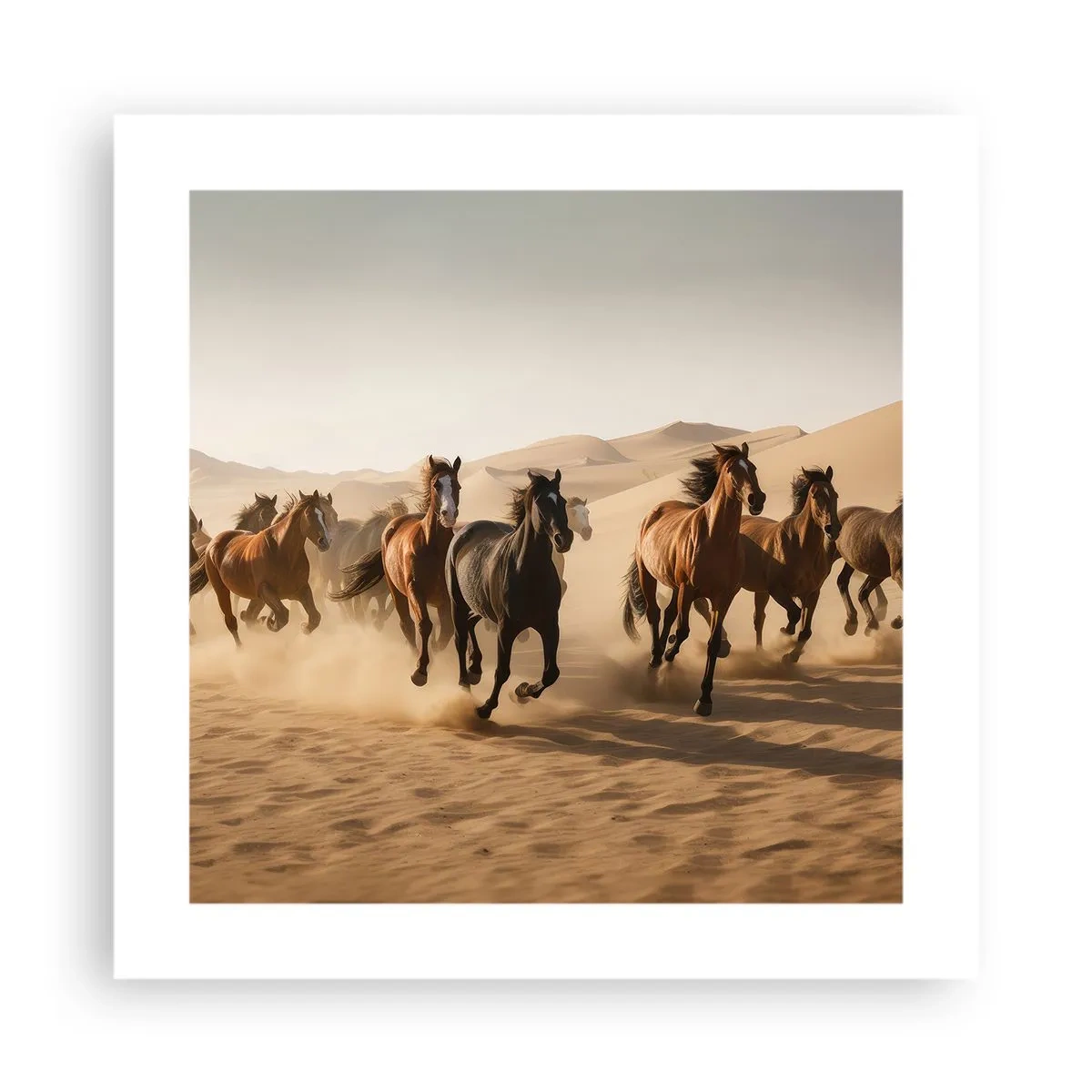 Poster - Frei wie der Wind - 40x40 cm