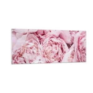 Glasbild - Bild auf glas - Anschmiegsam und duftend - 100x40 cm