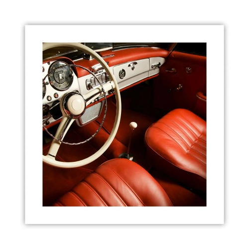 Poster - Luxus im Vintagestil - 40x40 cm