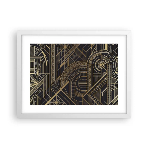 Poster in einem weißen Rahmen - Konzepte, Ideen, Pläne - 40x30 cm