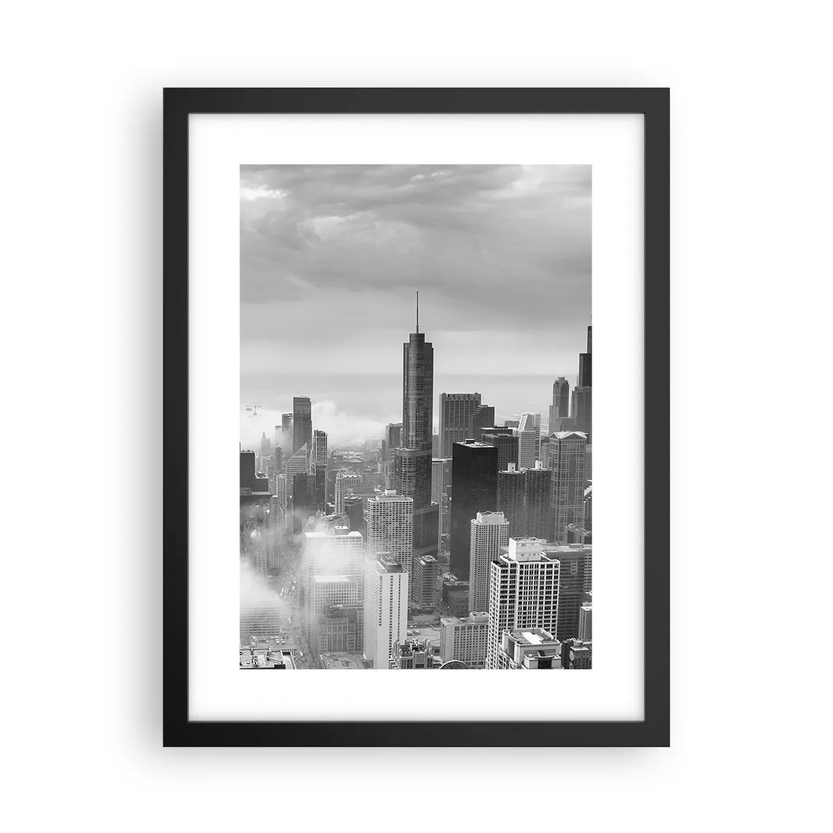Poster in einem schwarzem Rahmen - Amerikanische Landschaft - 30x40 cm