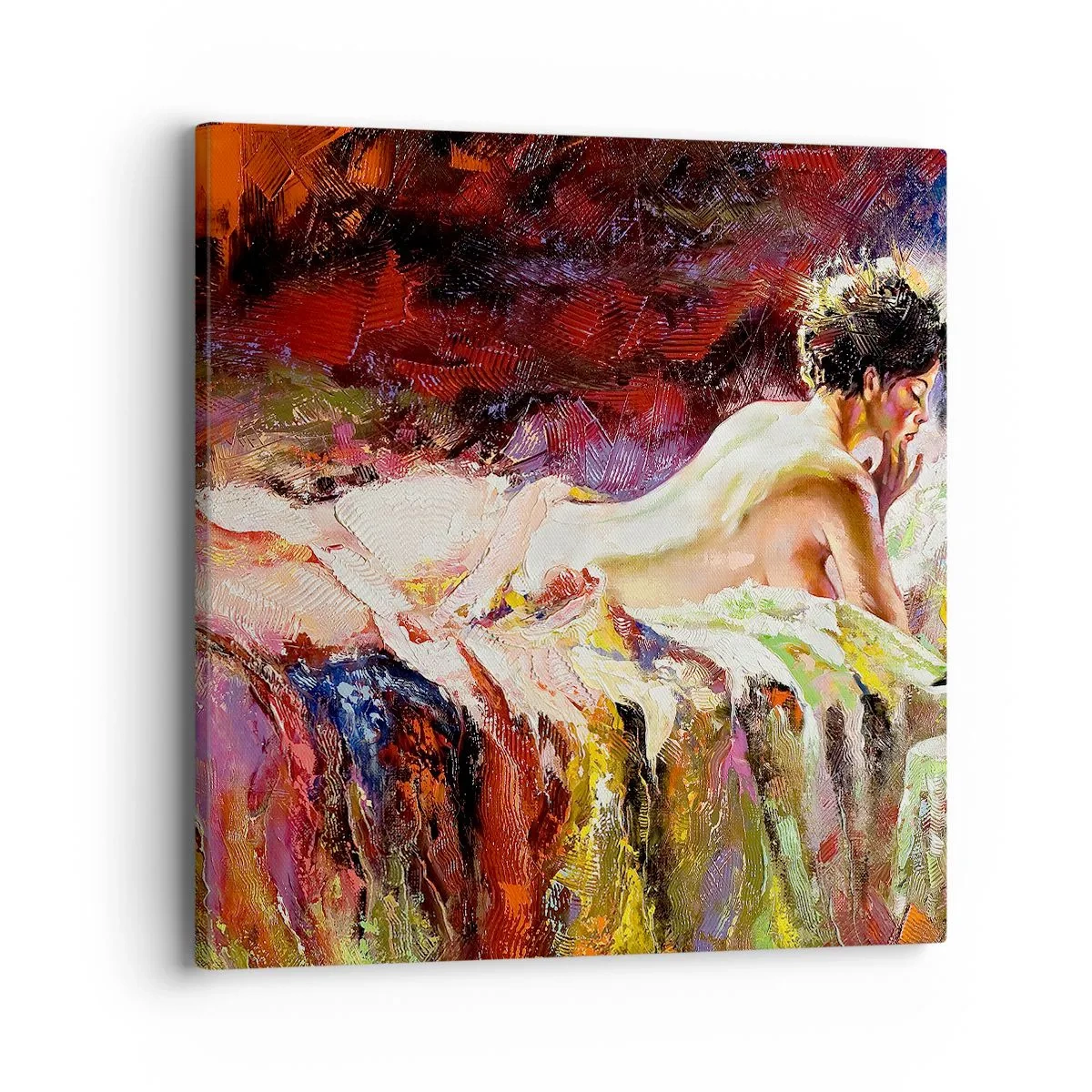 Bild auf Leinwand - Leinwandbild - Venus in Gedanken - 40x40 cm