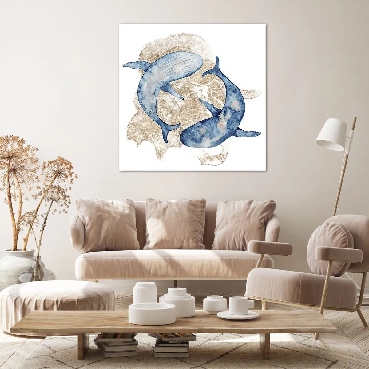 Bild auf Leinwand - Leinwandbild - Freundschaft oder Liebe? - 40x40 cm