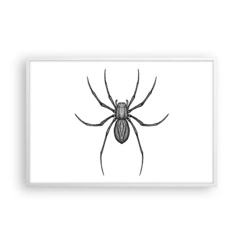 Poster in einem weißen Rahmen - Beunruhigende Präzision - 91x61 cm