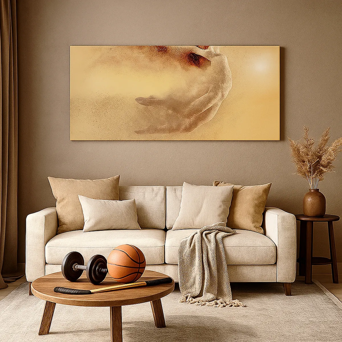 Bild auf Leinwand - Leinwandbild - In tanzender Ekstase - 30x30 cm