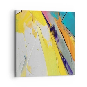 Bild auf Leinwand - Leinwandbild - Die Anatomie des Lichts - 70x70 cm