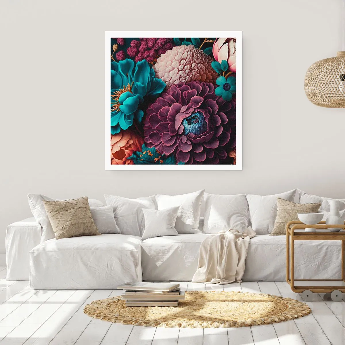 Poster - Natur in Hülle und Fülle - 50x50 cm