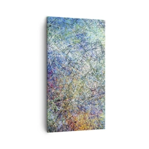 Bild auf Leinwand - Leinwandbild - Es ist nicht so einfach - 45x80 cm