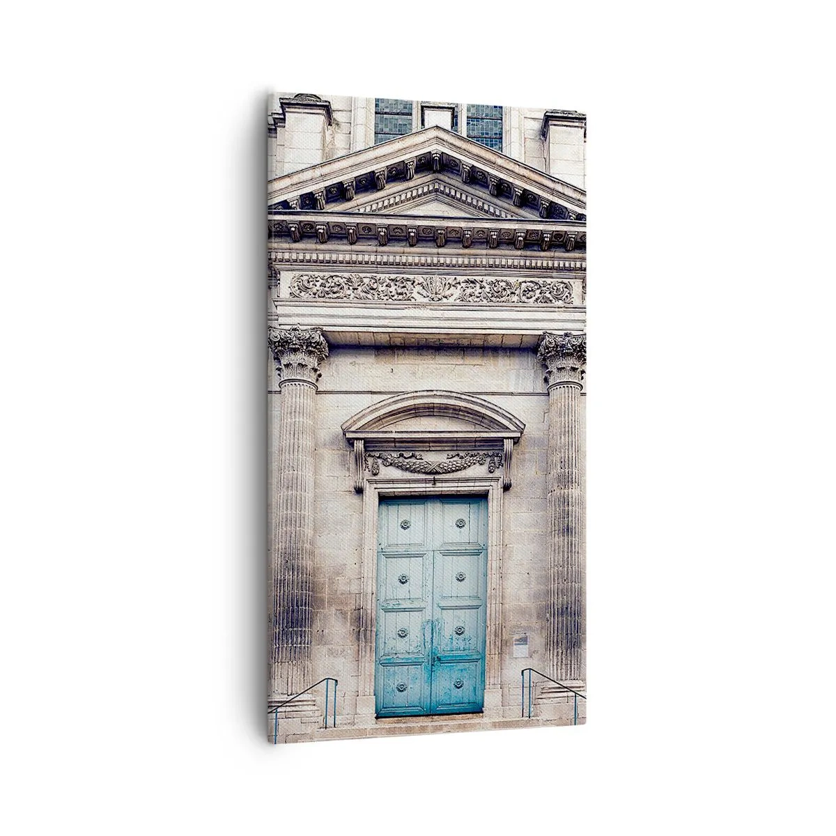 Bild auf Leinwand - Leinwandbild - Tor zur Welt des Geistes - 55x100 cm