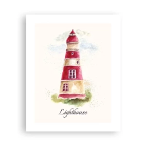 Poster - Das Wetter ringsum ist immer gut - 40x50 cm