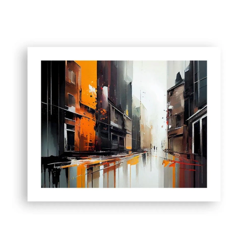 Poster - Regnerischer Tag - 50x40 cm