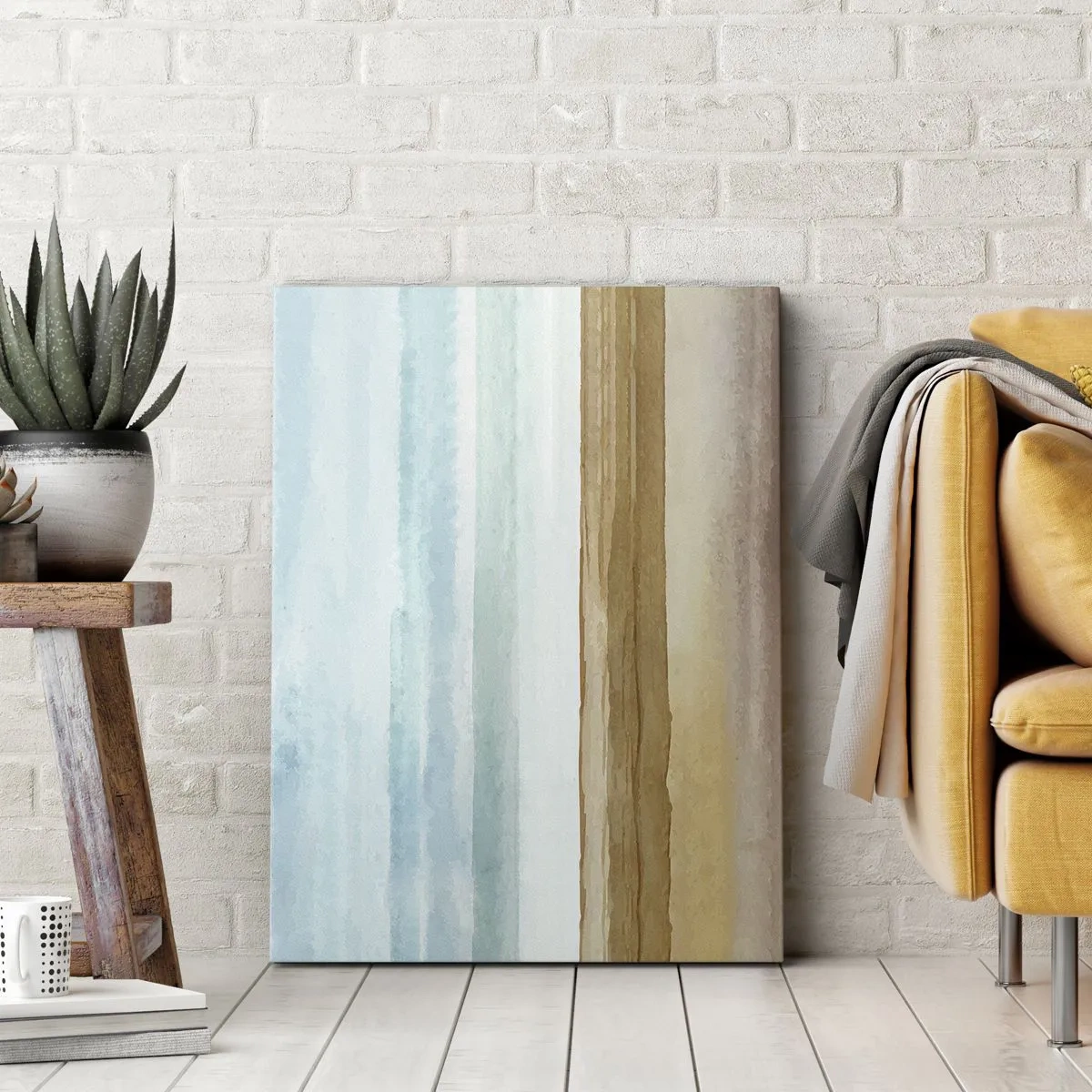 Bild auf Leinwand - Leinwandbild - Trost - 45x80 cm