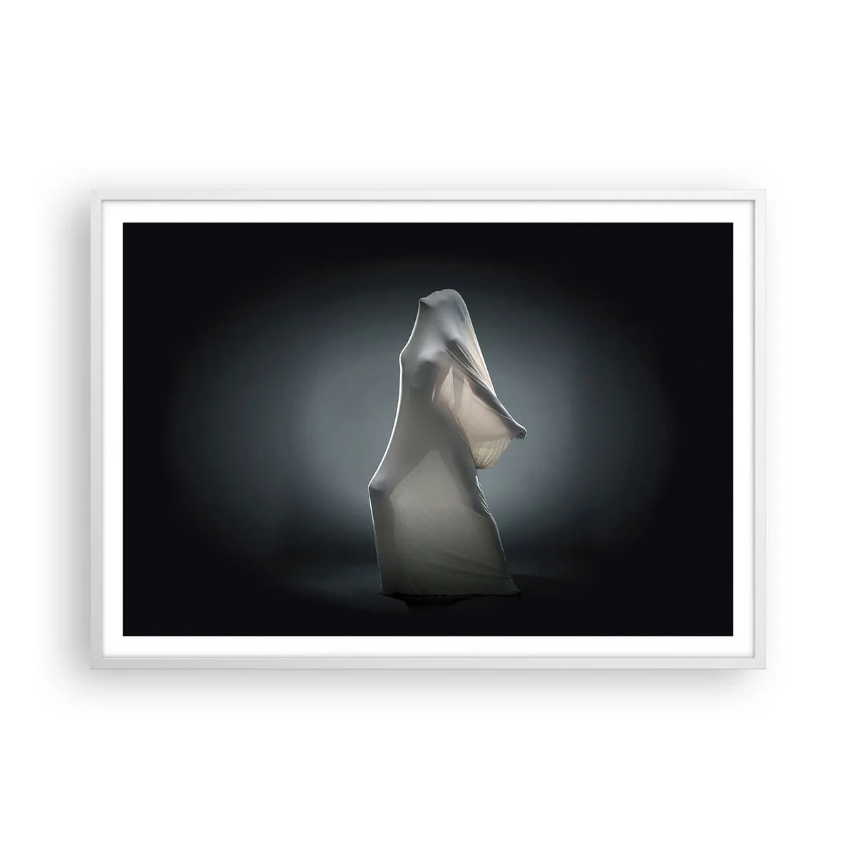 Poster in einem weißen Rahmen - Versteckte Wünsche - 100x70 cm