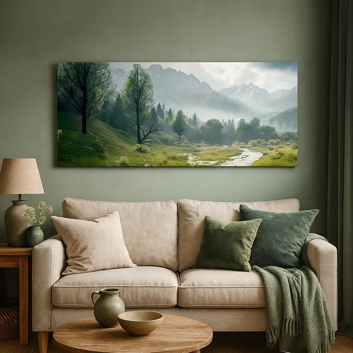 Bild auf Leinwand - Leinwandbild - Hin und zurück - 30x30 cm