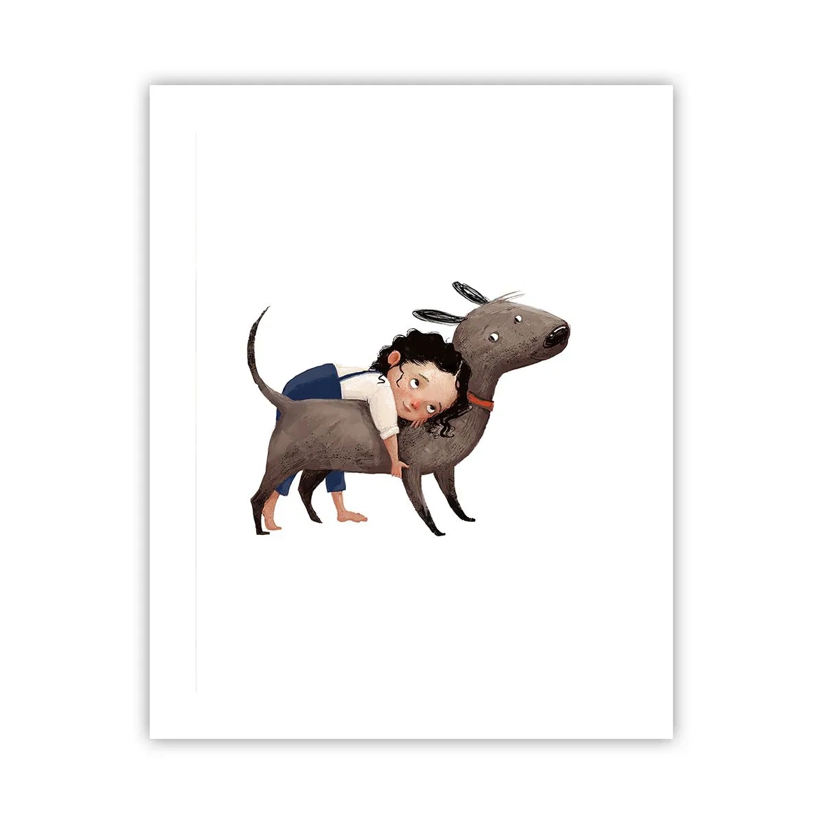 Poster - Beste Freunde - 40x50 cm