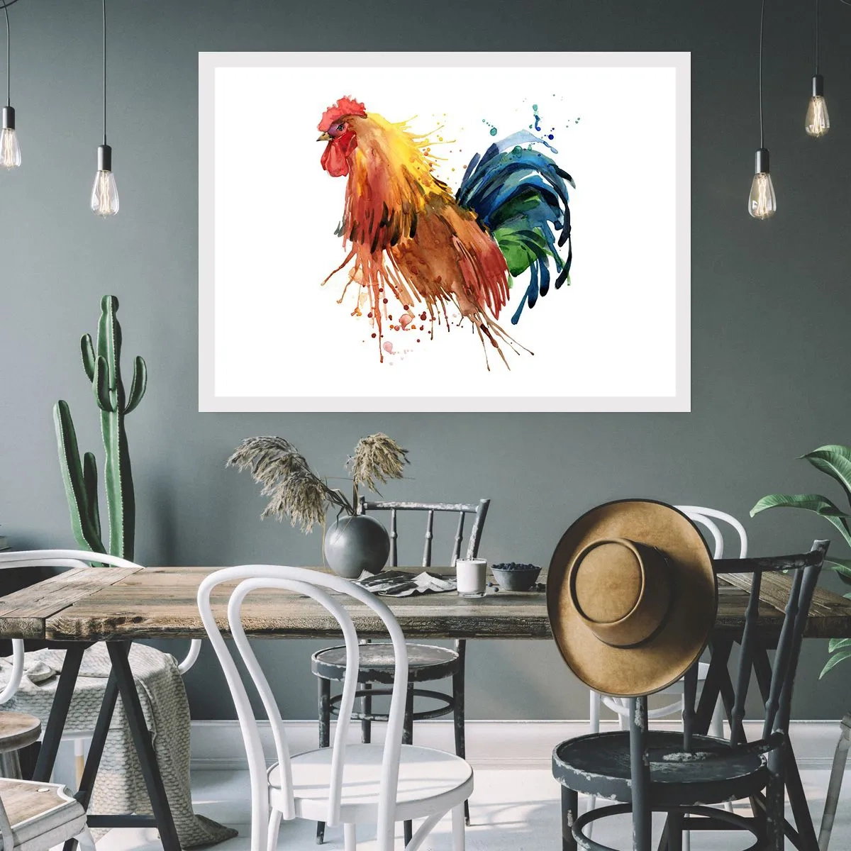 Poster - Königliches Gewand, königlicher Stolz - 50x40 cm