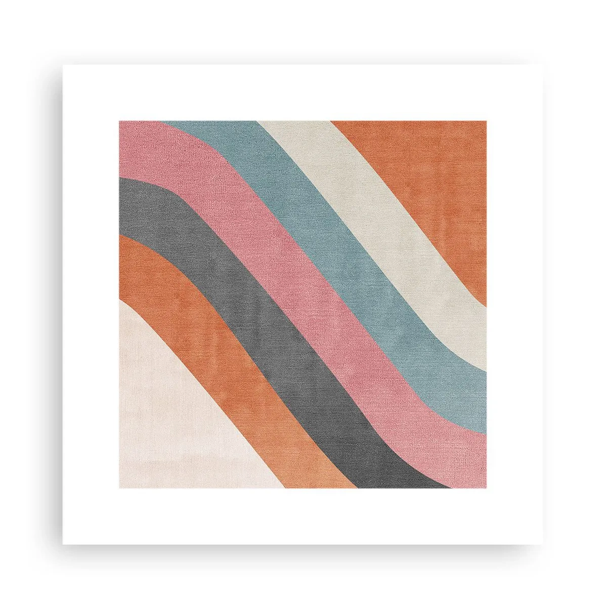 Poster - Diagonale Komposition – Bewegung - 30x30 cm