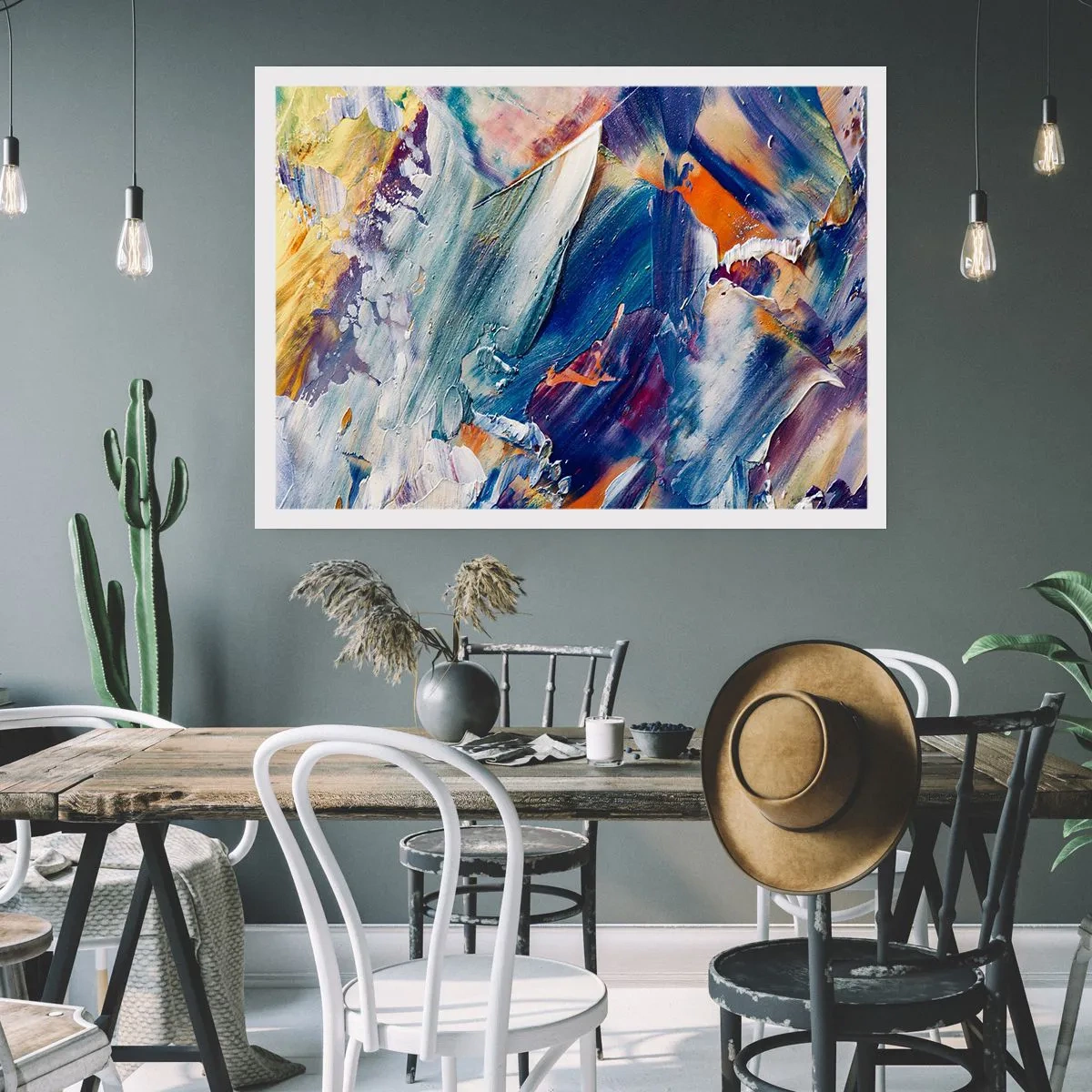 Poster - Farbverwirrung - 40x30 cm
