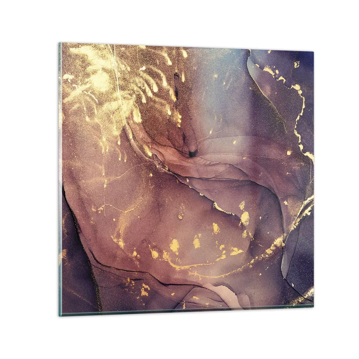 Glasbild - Bild auf glas - Materie und Geist - 40x40 cm