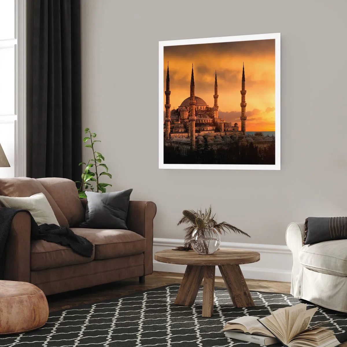 Poster - Gott ist großartig - 40x40 cm