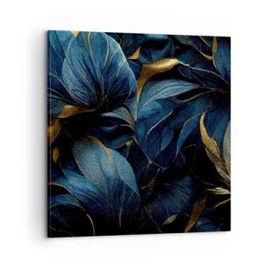 Bild auf Leinwand - Leinwandbild - Mit Gold gefüttert - 60x60 cm
