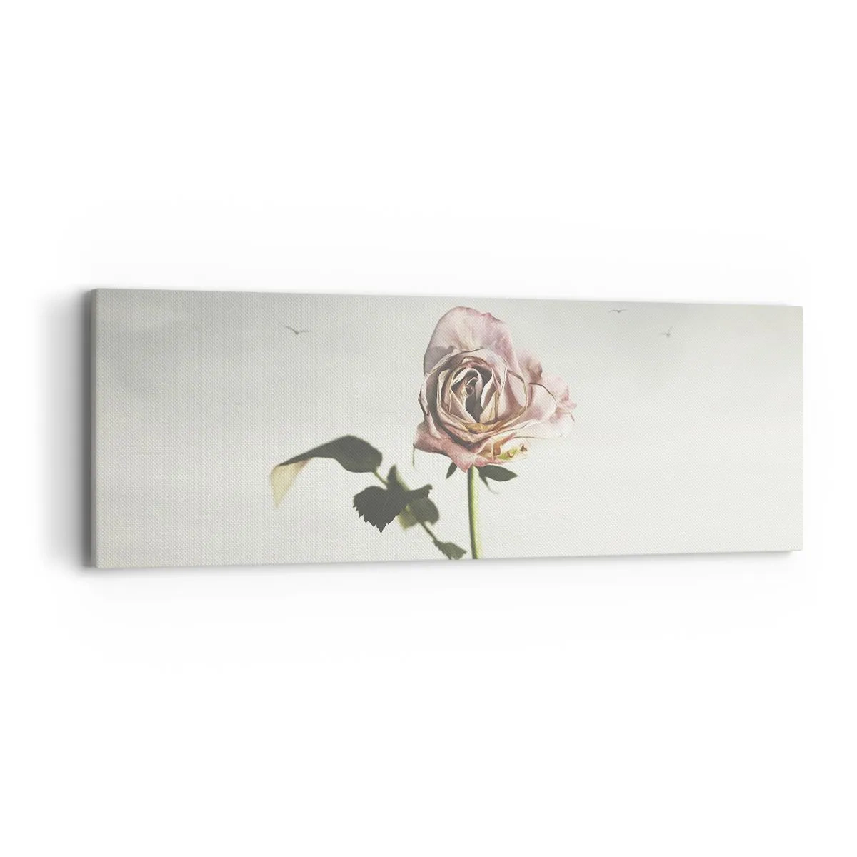 Bild auf Leinwand - Leinwandbild - Begrüßung des Frühlings - 90x30 cm