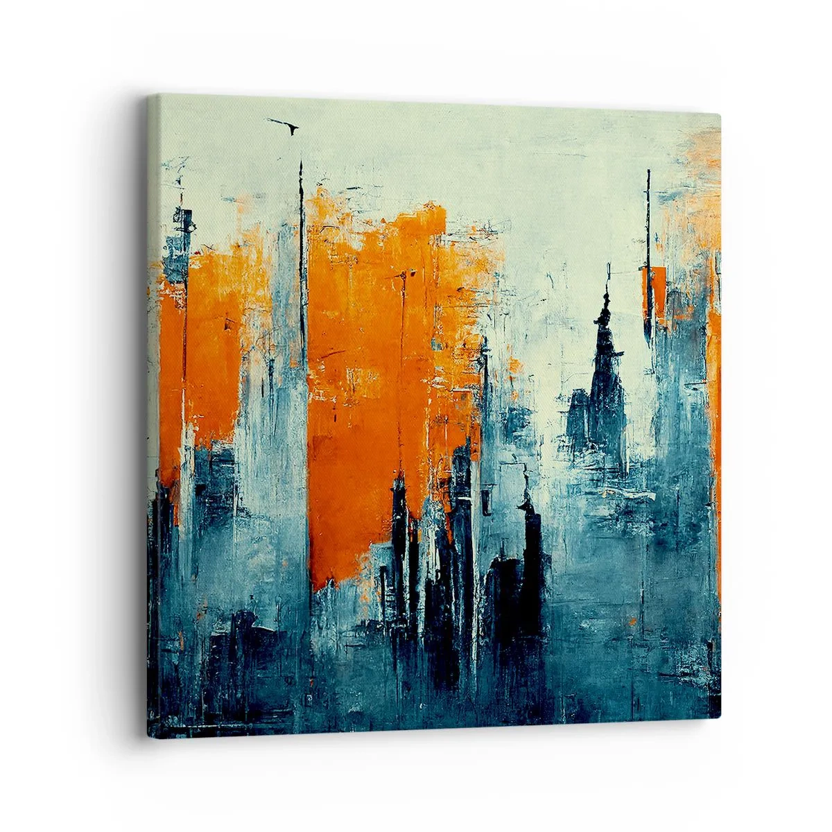 Bild auf Leinwand - Leinwandbild - Moderne Landschaft - 30x30 cm