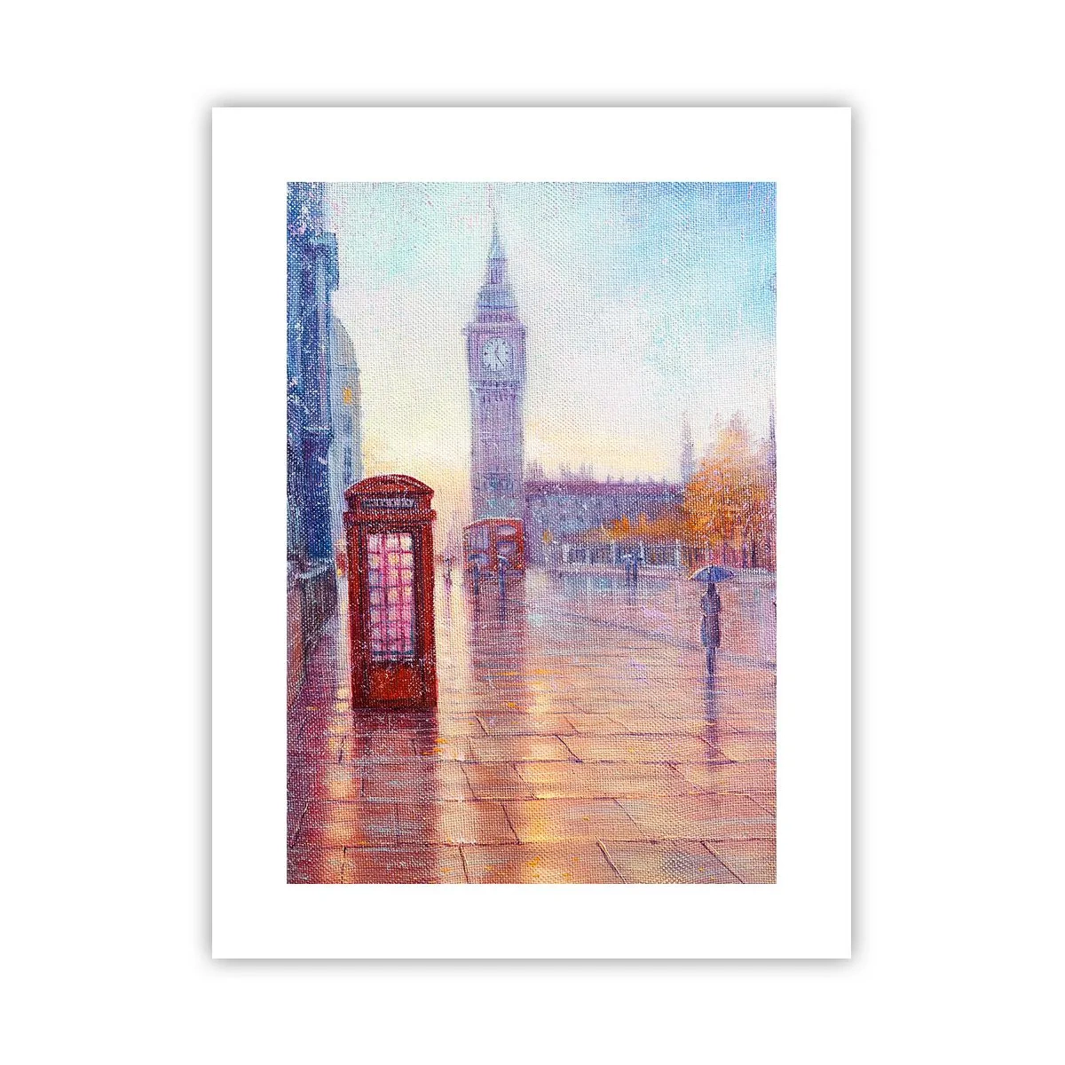Poster - Londoner Herbsttag - 30x40 cm