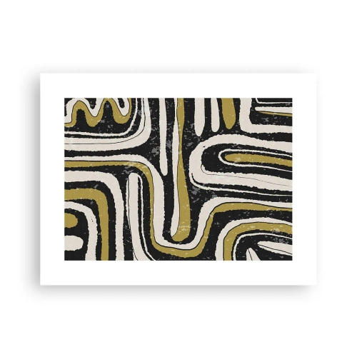 Poster - Komposition: Straßen und Gassen - 40x30 cm