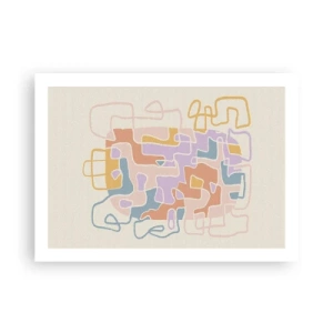 Poster - Labyrinth – ein freudiges Abenteuer - 70x50 cm
