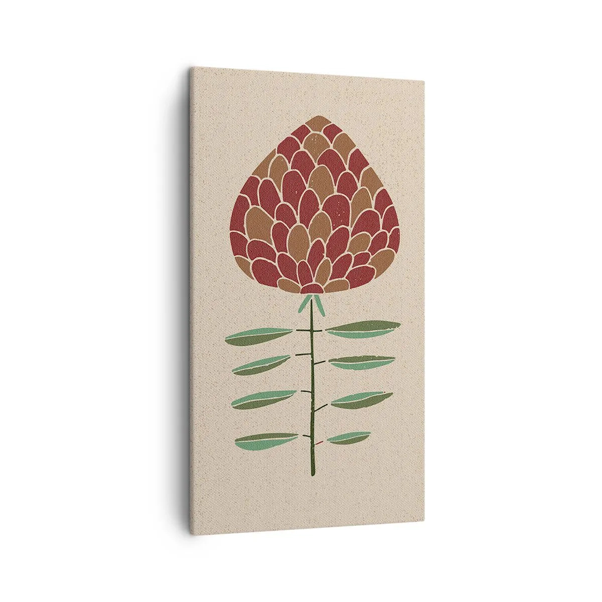 Bild auf Leinwand - Leinwandbild - Was für ein großs Tier - 45x80 cm