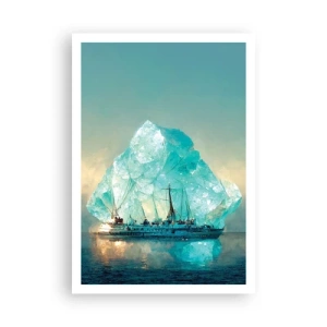 Poster - Arktischer Diamant - 70x100 cm