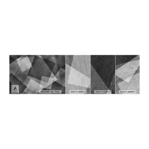 Fototapetenmuster Standard Eco - Das ewige Symbol für Beständigkeit und Ordnung - Abstraktion, Stück, Schwarz und weiß - 100x30 cm