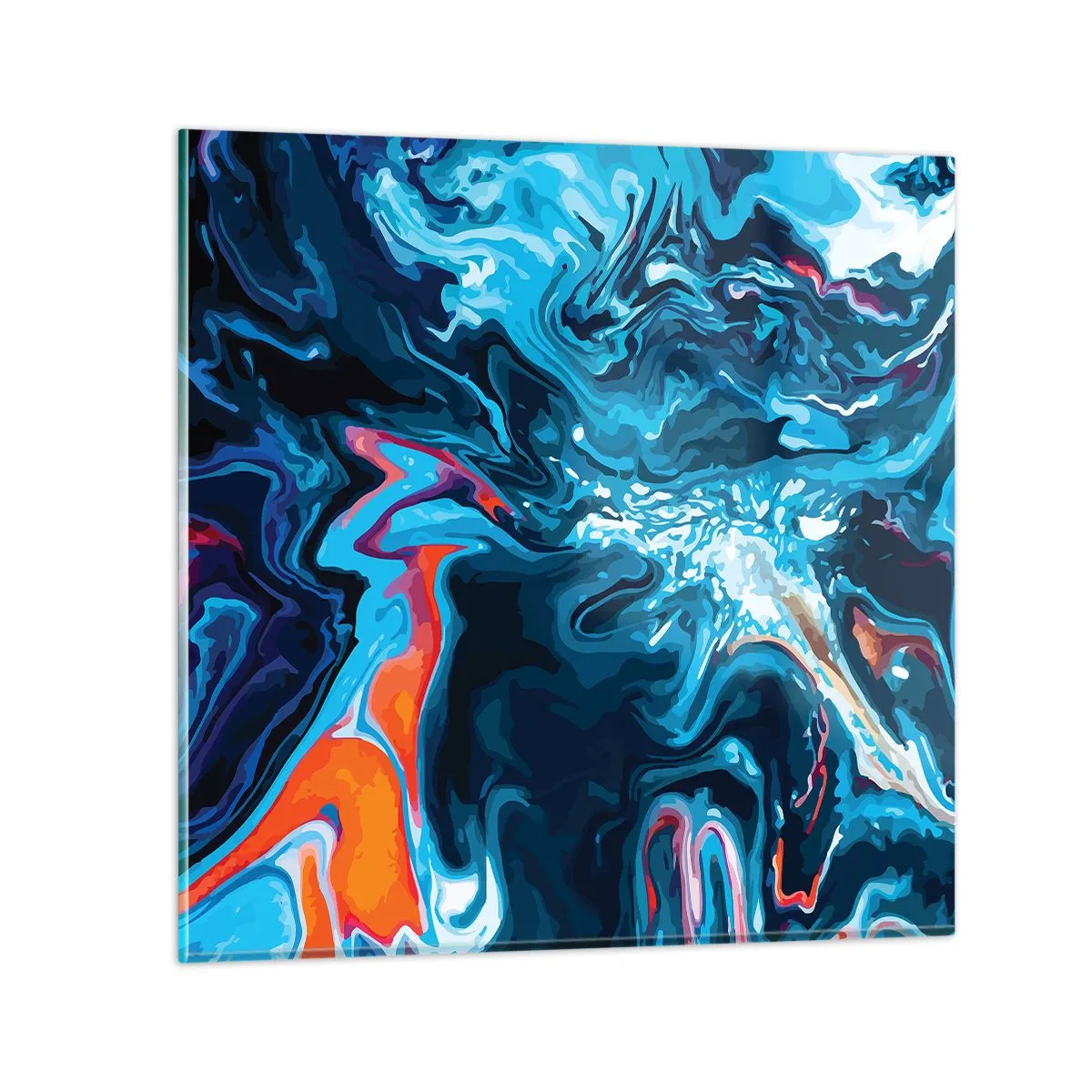 Glasbild - Bild auf glas - Reise ins Zentrum des Himmels - 50x50 cm