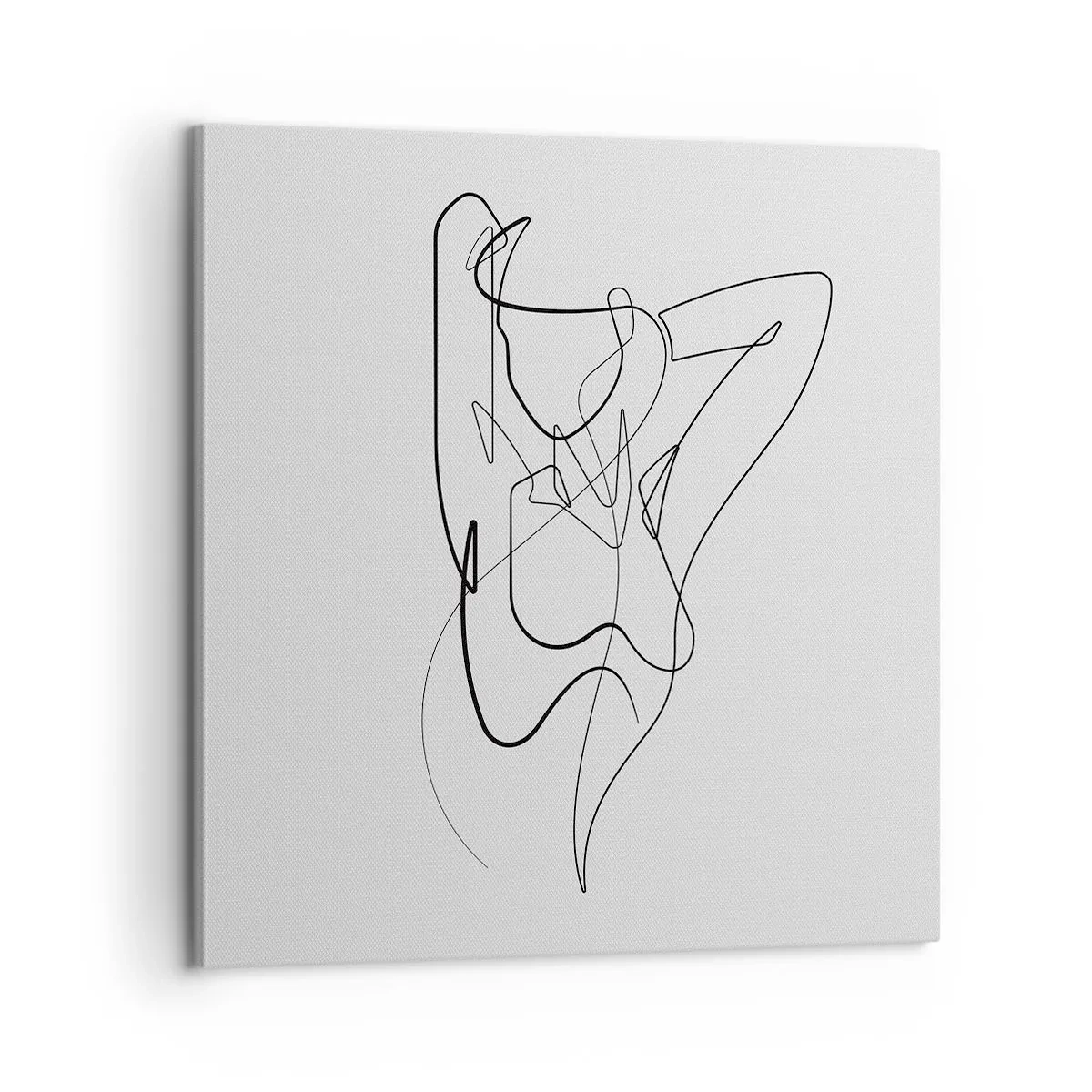 Bild auf Leinwand - Leinwandbild - So, wie du wirklich bist ... - 60x60 cm