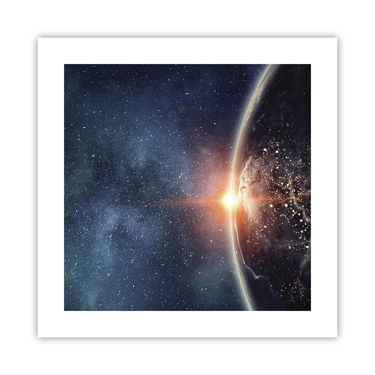 Poster - In einer neuen Perspektive - 40x40 cm